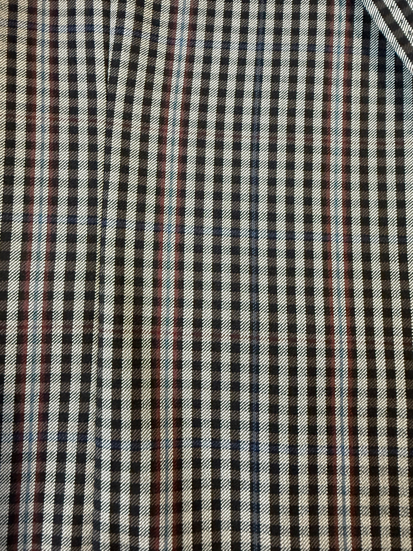 Giacca sartoriale in flanella pettinata check - tg. 50/52