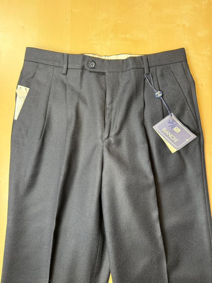 Pantaloni flanella blu notte (NOS) - tg. 46/48