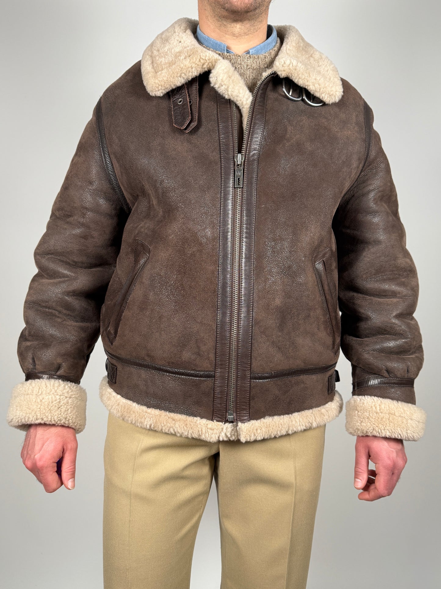 Bomber shearling Chevignon B3 - XL