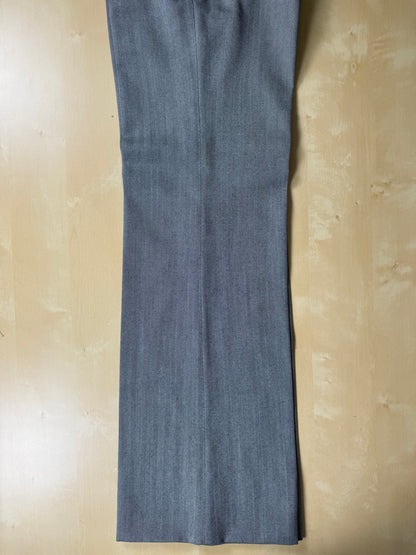 Completo 3 pezzi anni '70 herrigbone grigio - tg. 44