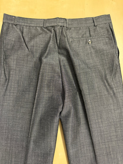 Pantalone anni ‘70 in fresco lana grigio (NOS) - tg. 48/50