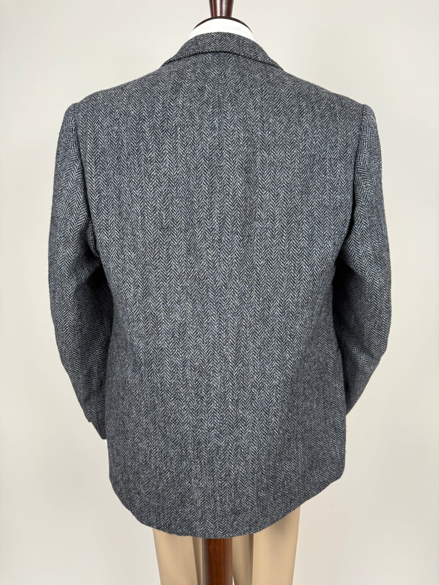 Giacca sartoriale Prandoni Milano in Harris Tweed - tg. 52, drop basso