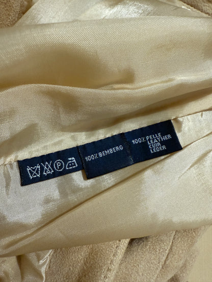 Gonna Ralph Lauren anni ‘70/‘80 in pelle scamosciata - tg. S/M