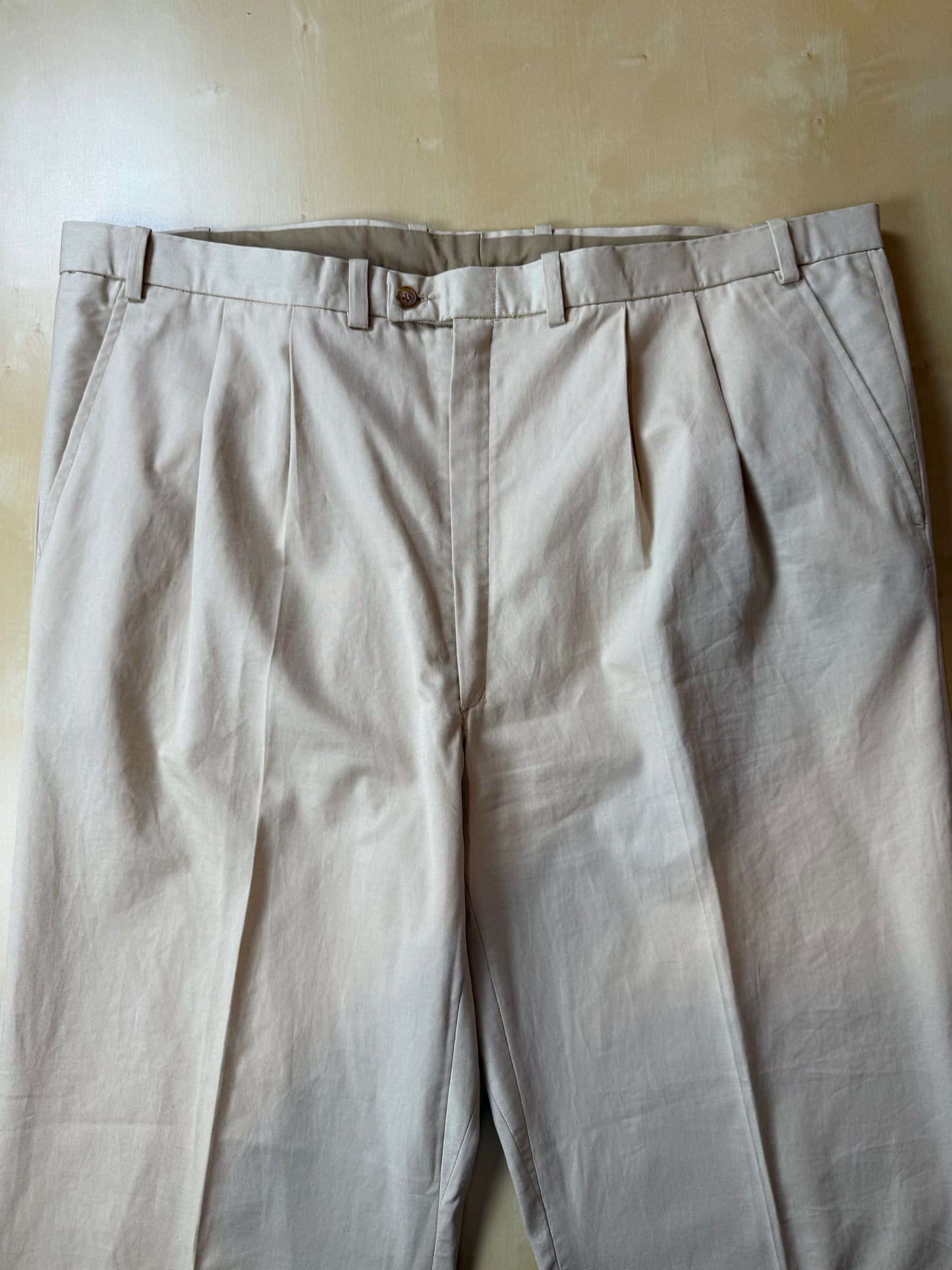 Pantaloni sartoriali cotone chino - tg. 60/62
