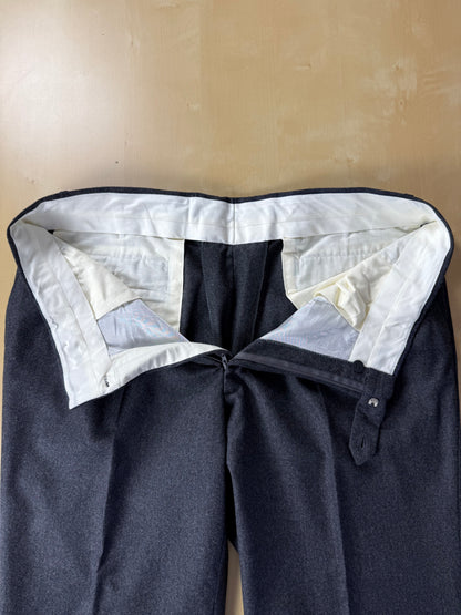 Pantaloni sartoriali flanella antracite - tg. 54/56
