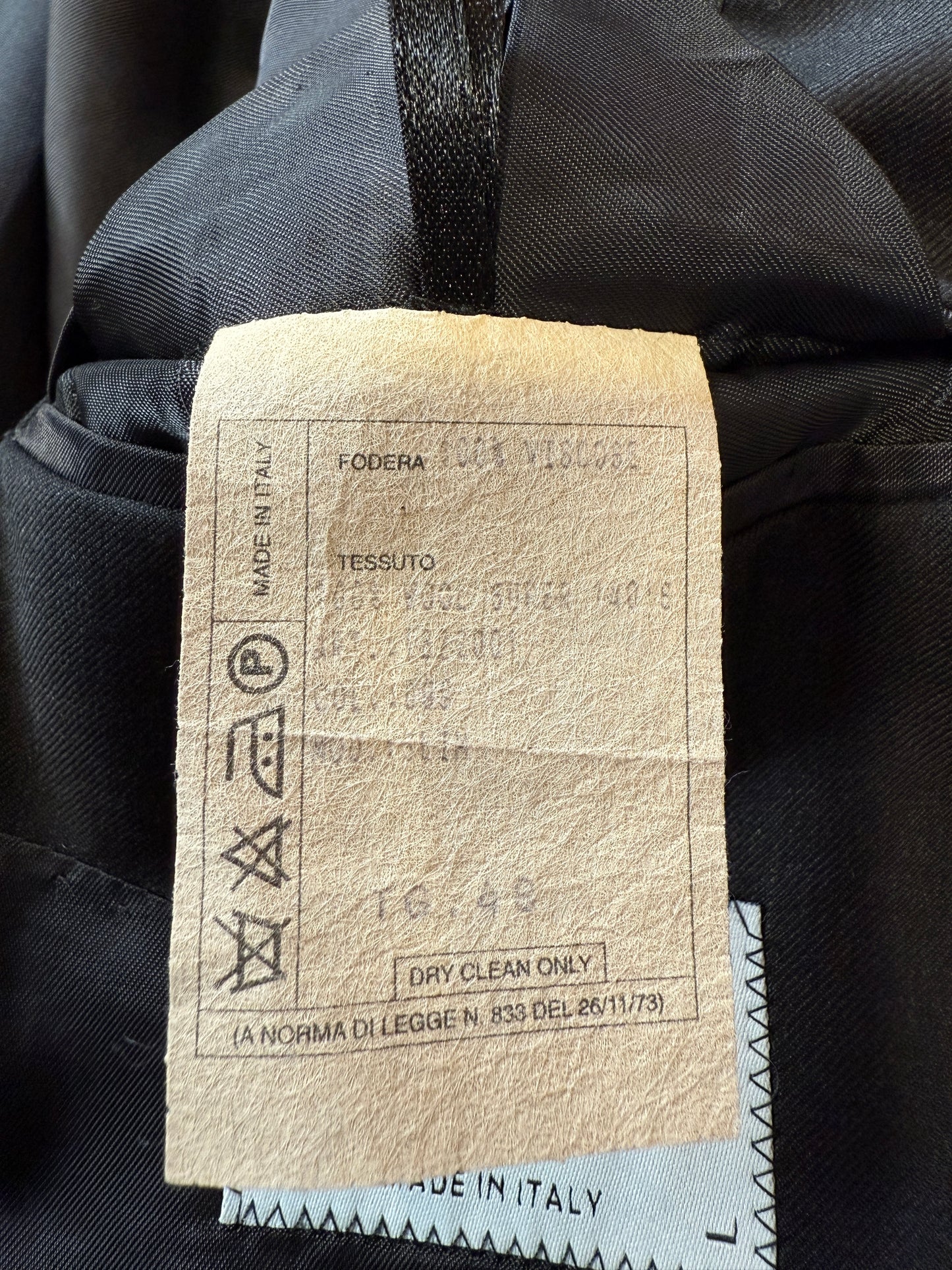 Completo Alexander McQueen anni ‘90 grigio antracite - tg. 48