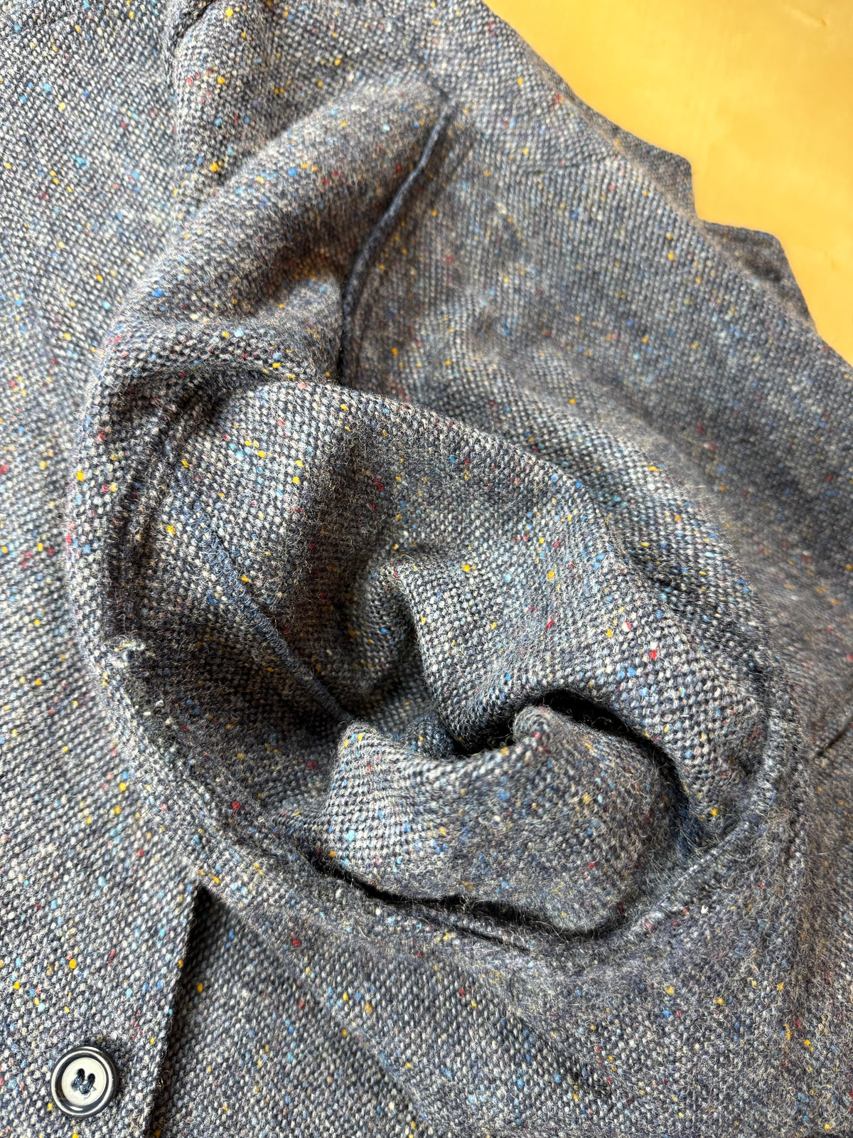 Giacca De Paz donegal tweed sfoderata - tg. 54