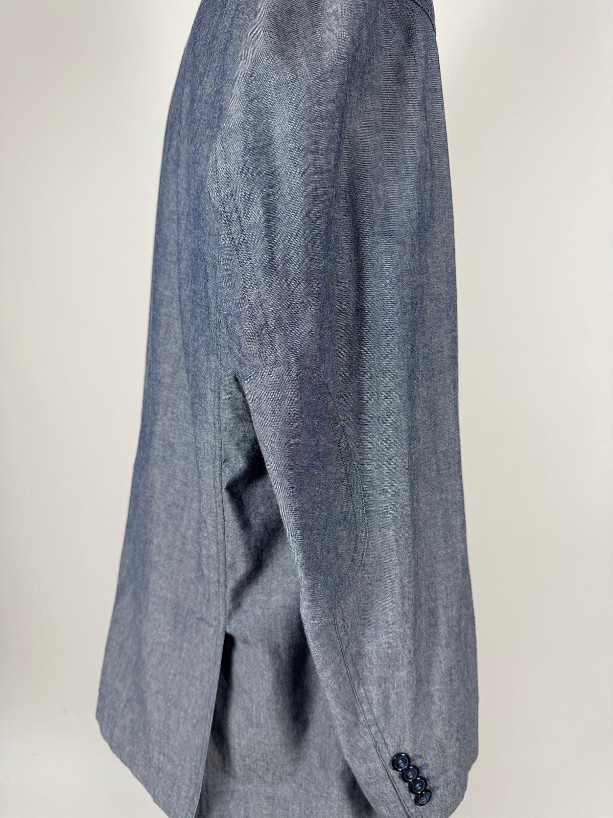 Giacca estiva De Paz in cotone chambray - tg. 58