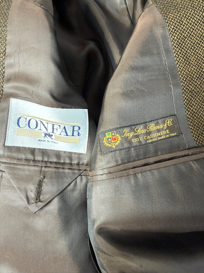 Giacca in puro cashmere tessuto Loro Piana - tg. 52