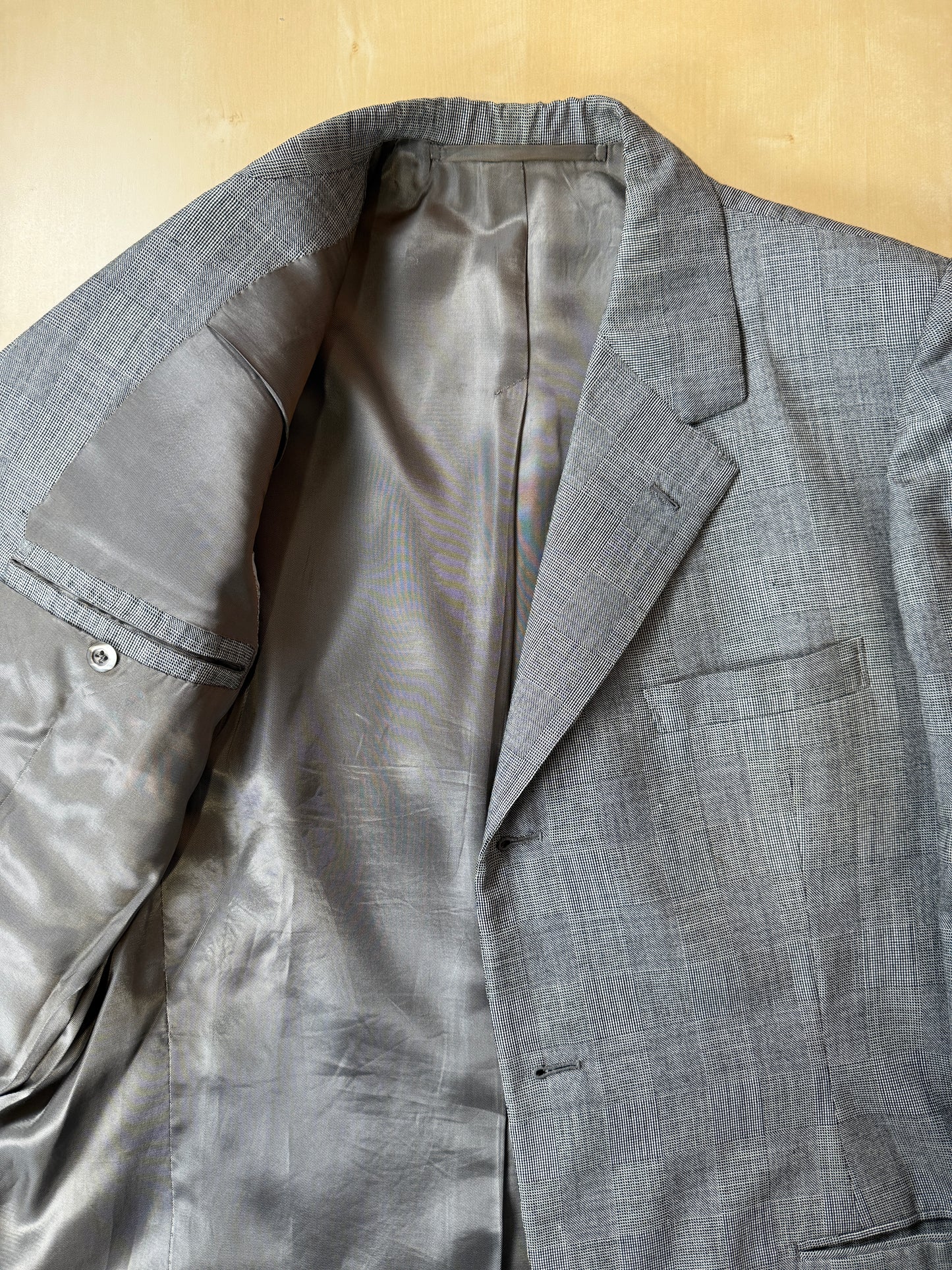 Giacca sartoriale anni ‘50/‘60 principe di Galles - tg. 48/50