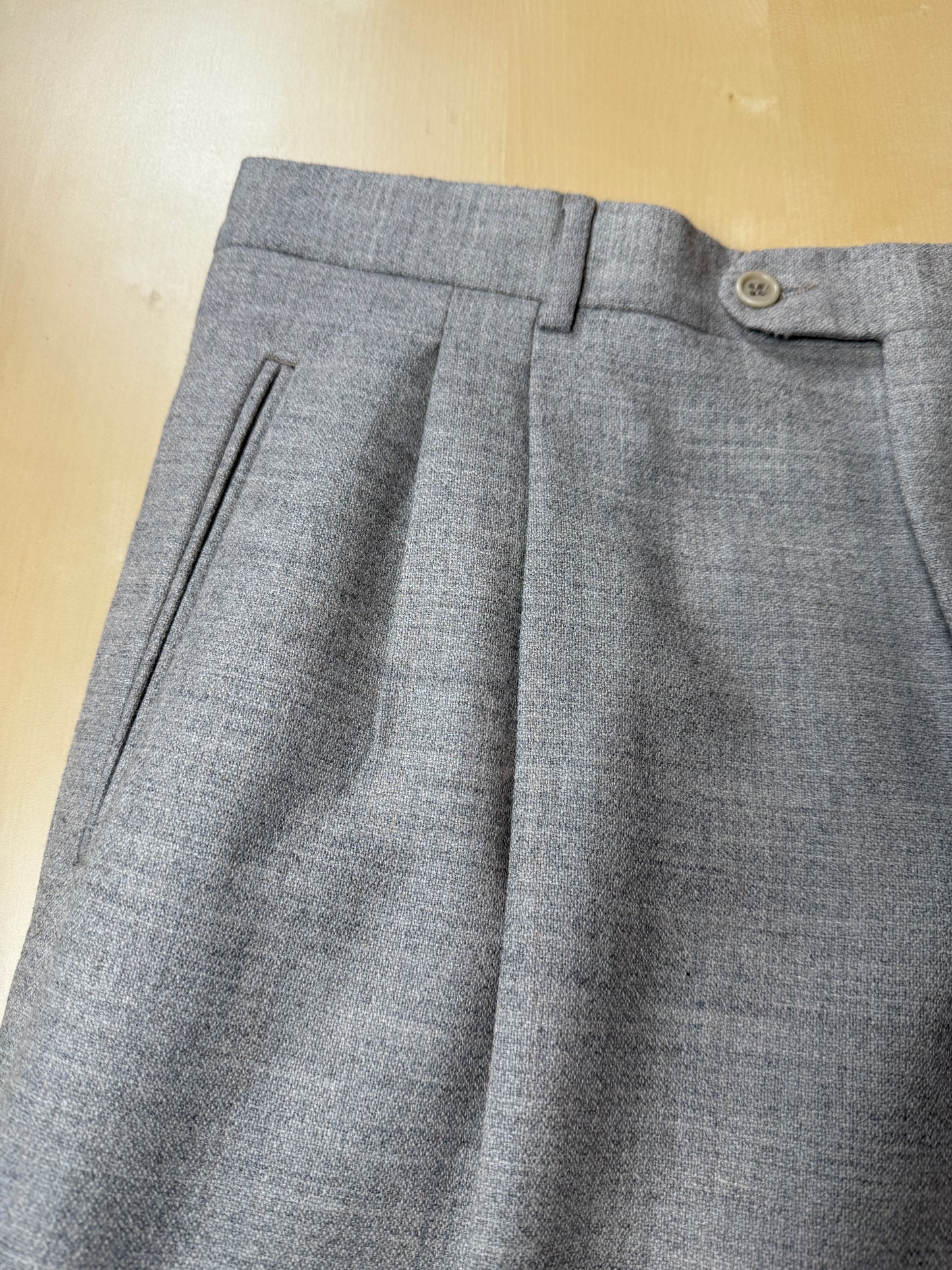 Completo anni ‘80 lana color avorio (NOS) - tg. 52/54