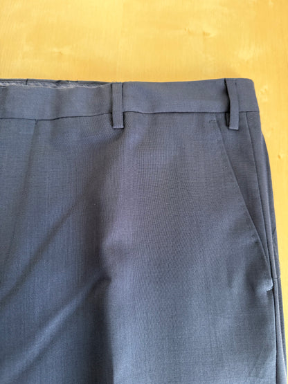 Pantaloni fresco lana blu navy (NOS) - tg. 52/54