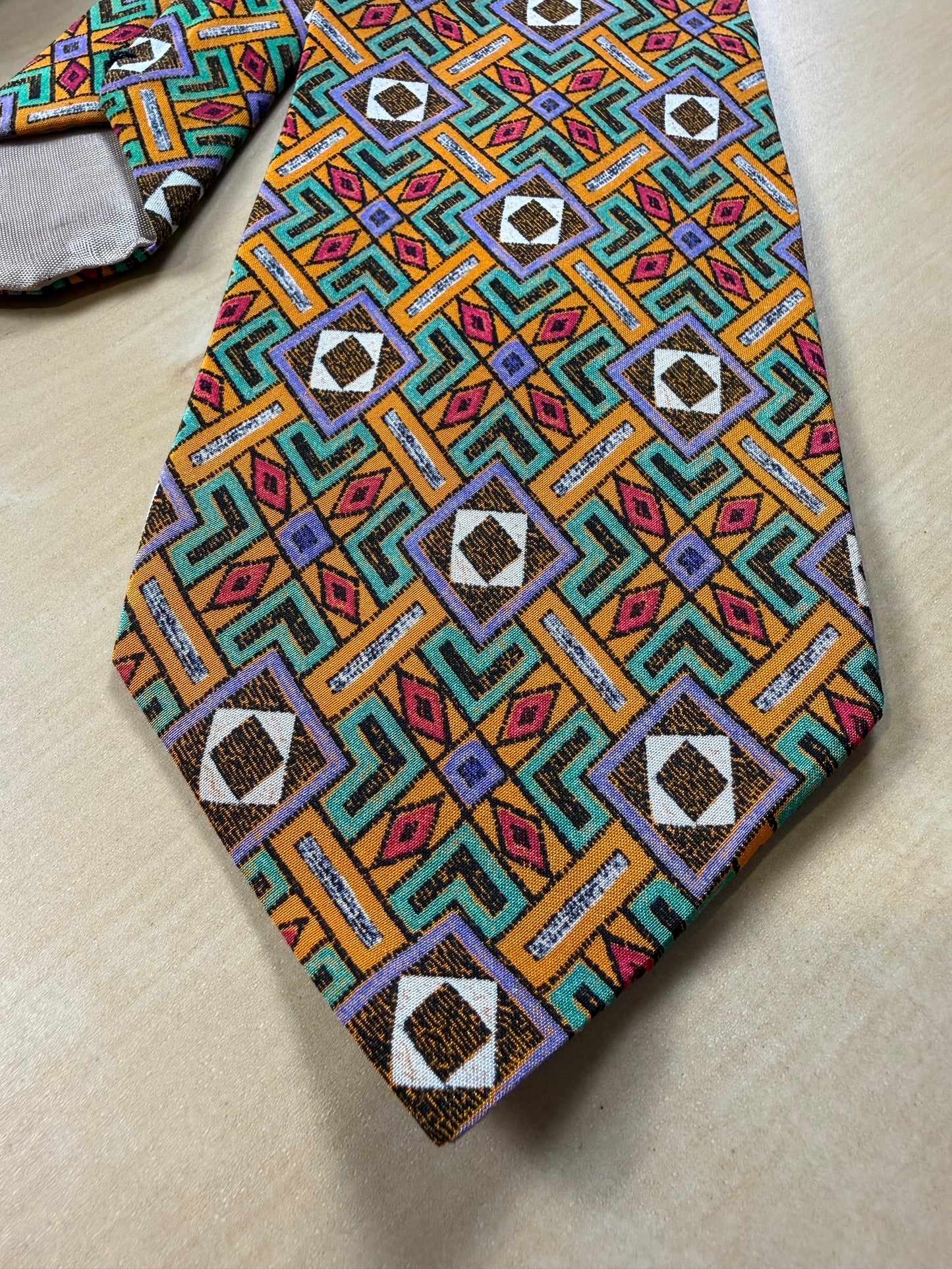 Cravatta Missoni vintage geometrica