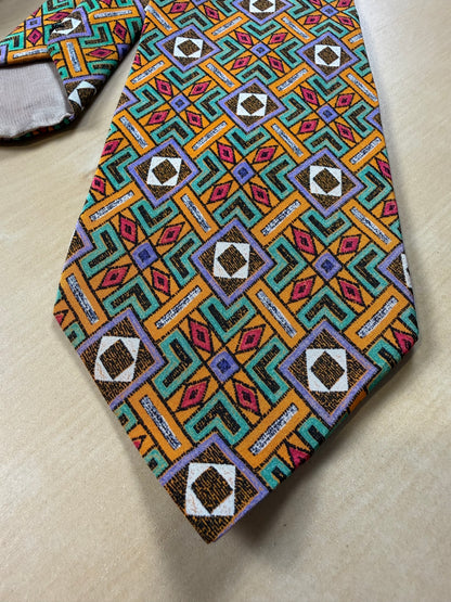 Cravatta Missoni vintage geometrica