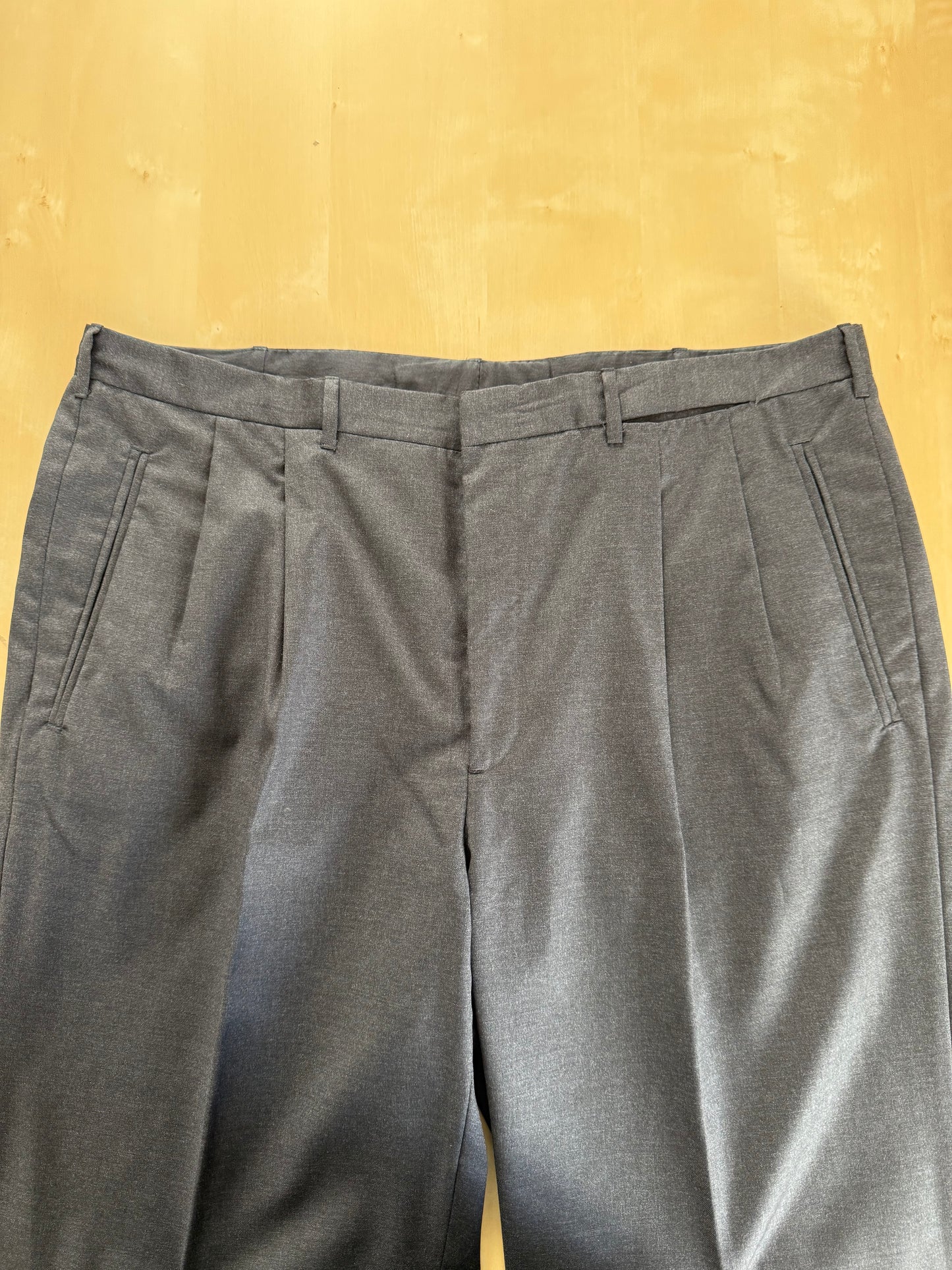 Completo sartoriale flanella pettinata grigio antracite - tg. 52/54, drop basso
