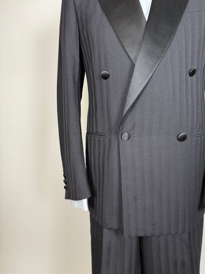 Smoking doppiopetto Corneliani anni ‘80 - tg. 44/46 drop alto