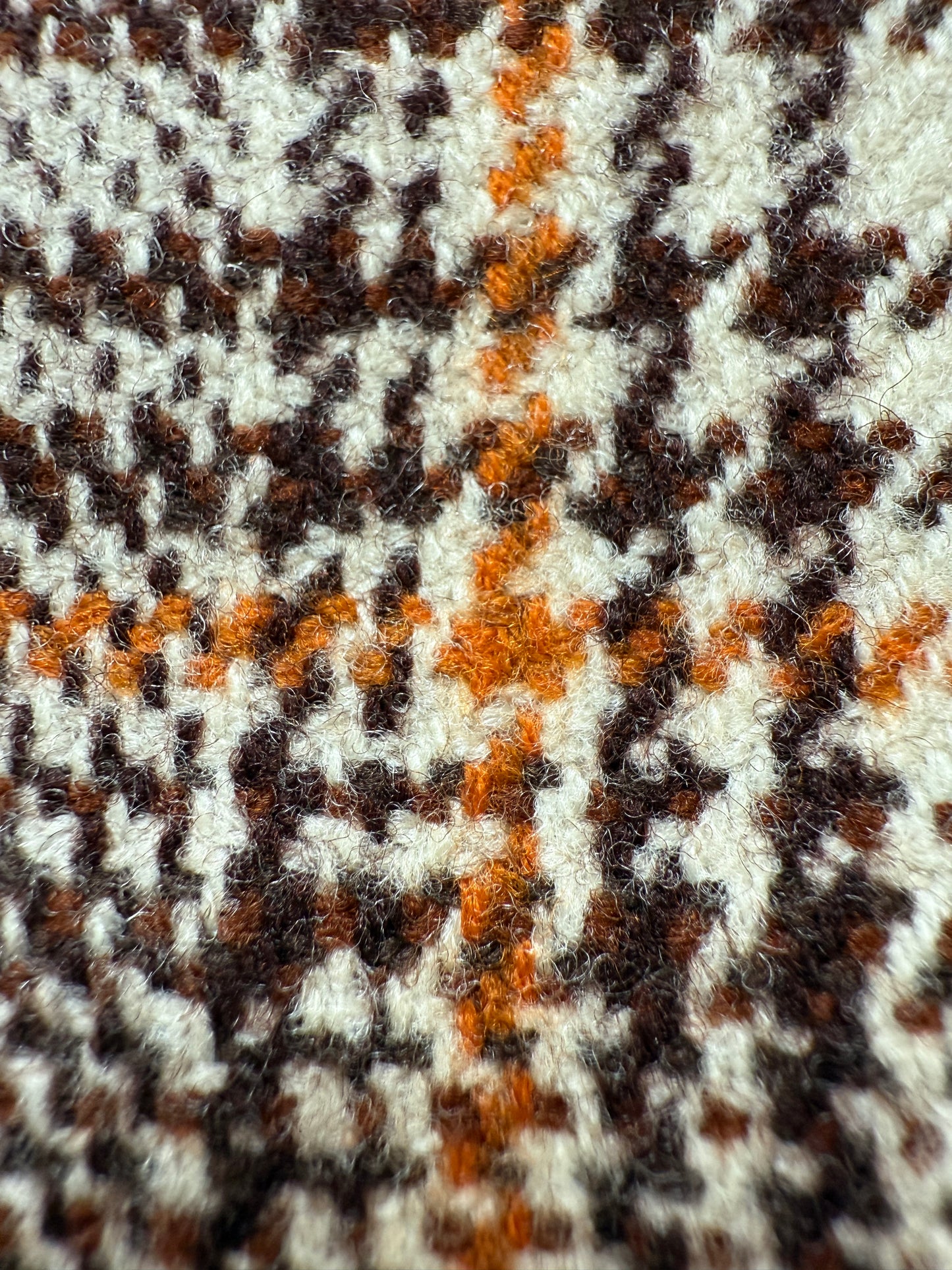 Giacca sartoriale anni ‘70 tweed principe di Galles - tg. 48 corta