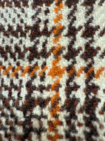 Giacca sartoriale anni ‘70 tweed principe di Galles - tg. 48 corta