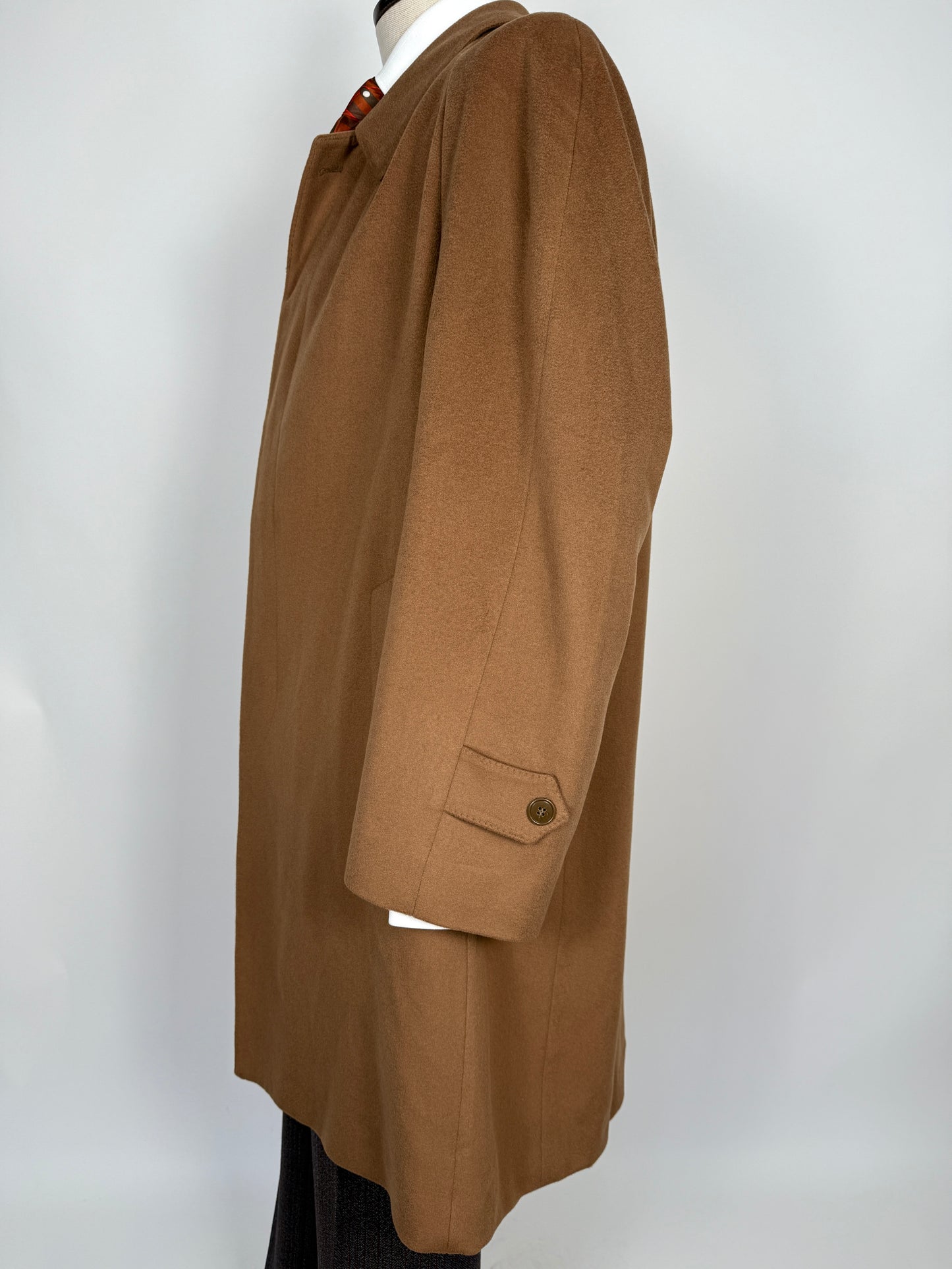 Cappotto Ungaro tessuto Loro Piana lana e cashmere color cammello - tg. 50-54