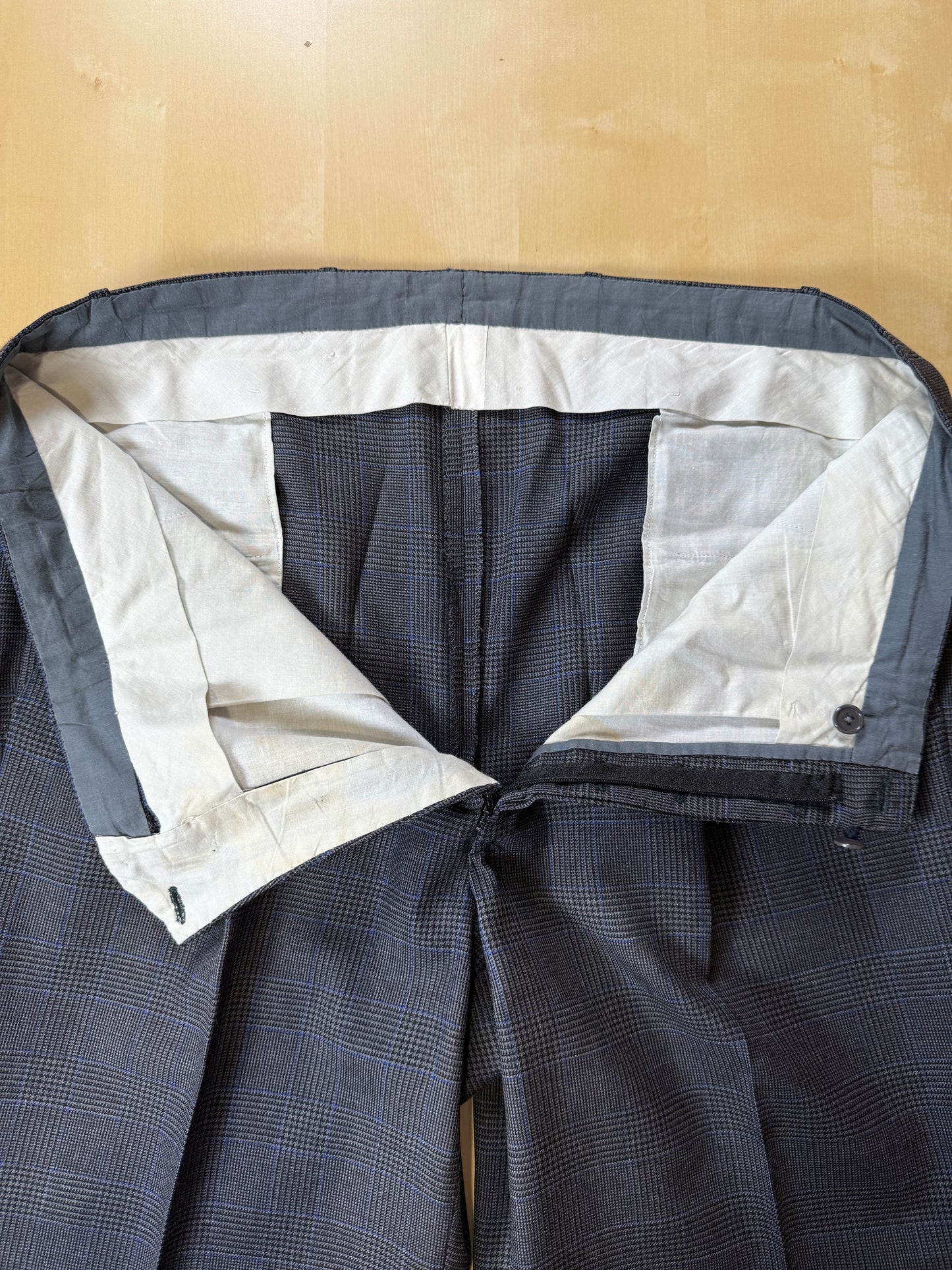 Completo 3 pezzi sartoriale principe di Galles - tg. 50