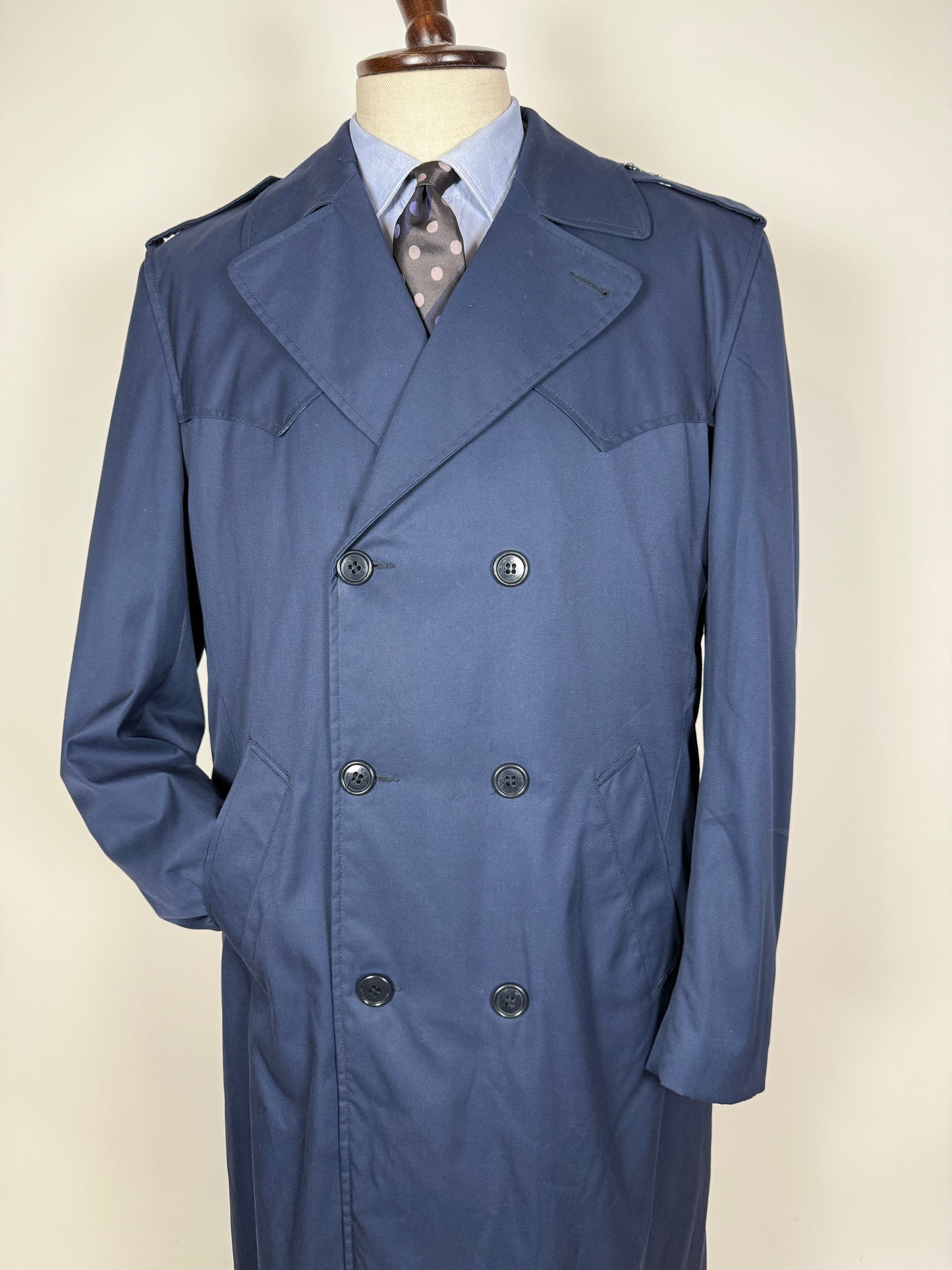 Soprabito trench Aeronautica Militare Italiana anni ‘80 - tg. 50-54