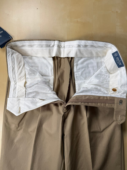 Pantaloni in cotone beige (NOS) - tg. 46