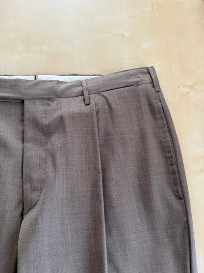 Pantaloni Rota fresco lana marrone tabacco - tg. 50