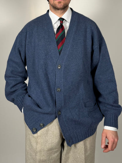 Cardigan vintage Les Copains in pura lana - XL (56-58)