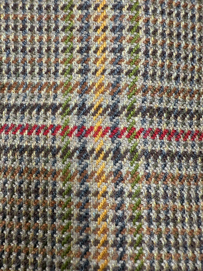 Giacca principe di Galles in puro cashmere tessuto Loro Piana - tg. 48