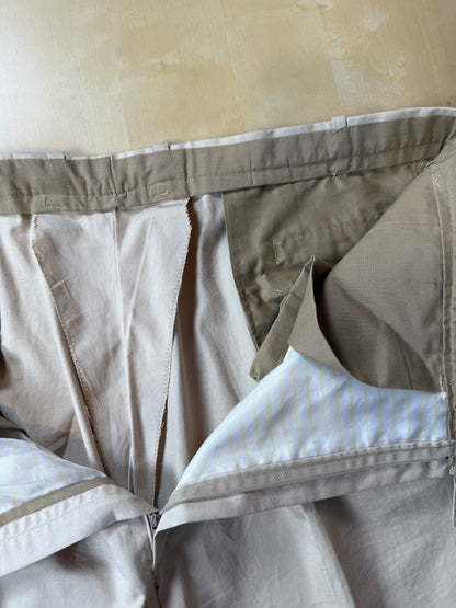 Pantaloni sartoriali cotone chino - tg. 60/62