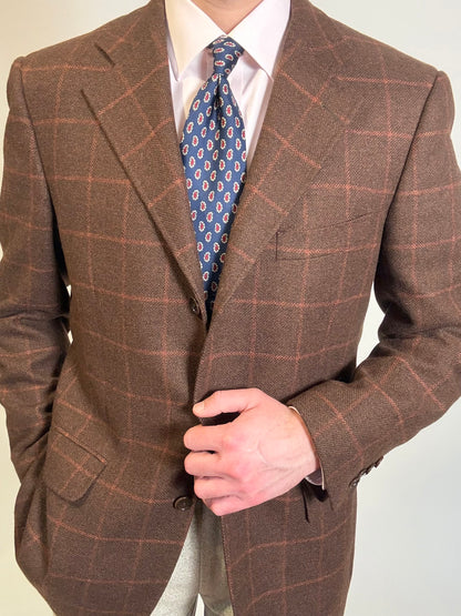 Giacca Lardini lana e cashmere finestrata - tg. 52