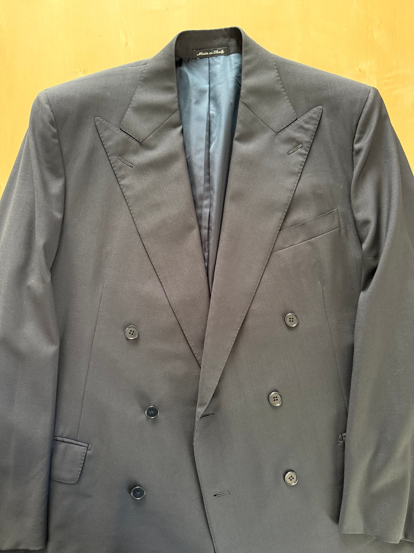 Giacca doppiopetto Cantarelli MTM fresco lana blu - tg. 56