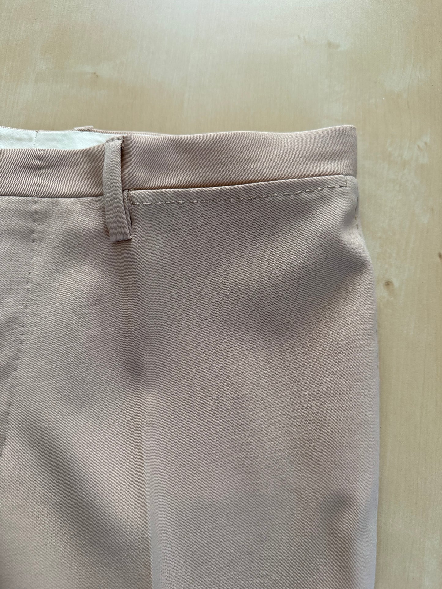 Completo anni ‘70 twill pettinato beige - tg. 42/44