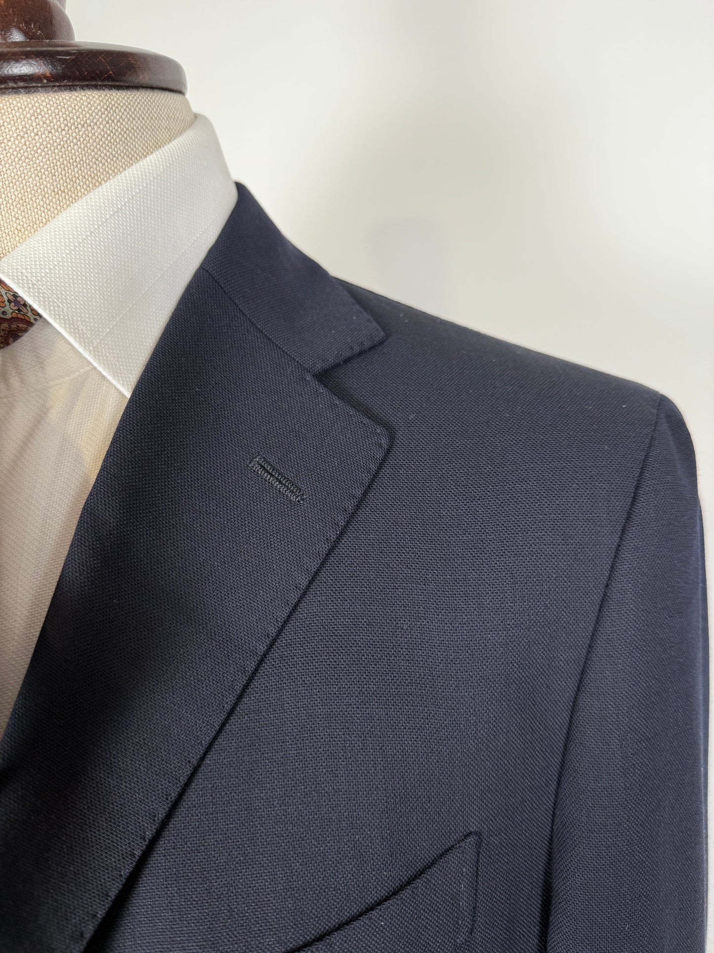 Giacca Lardini blu in hopsack - tg. 50