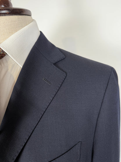 Giacca Lardini blu in hopsack - tg. 50