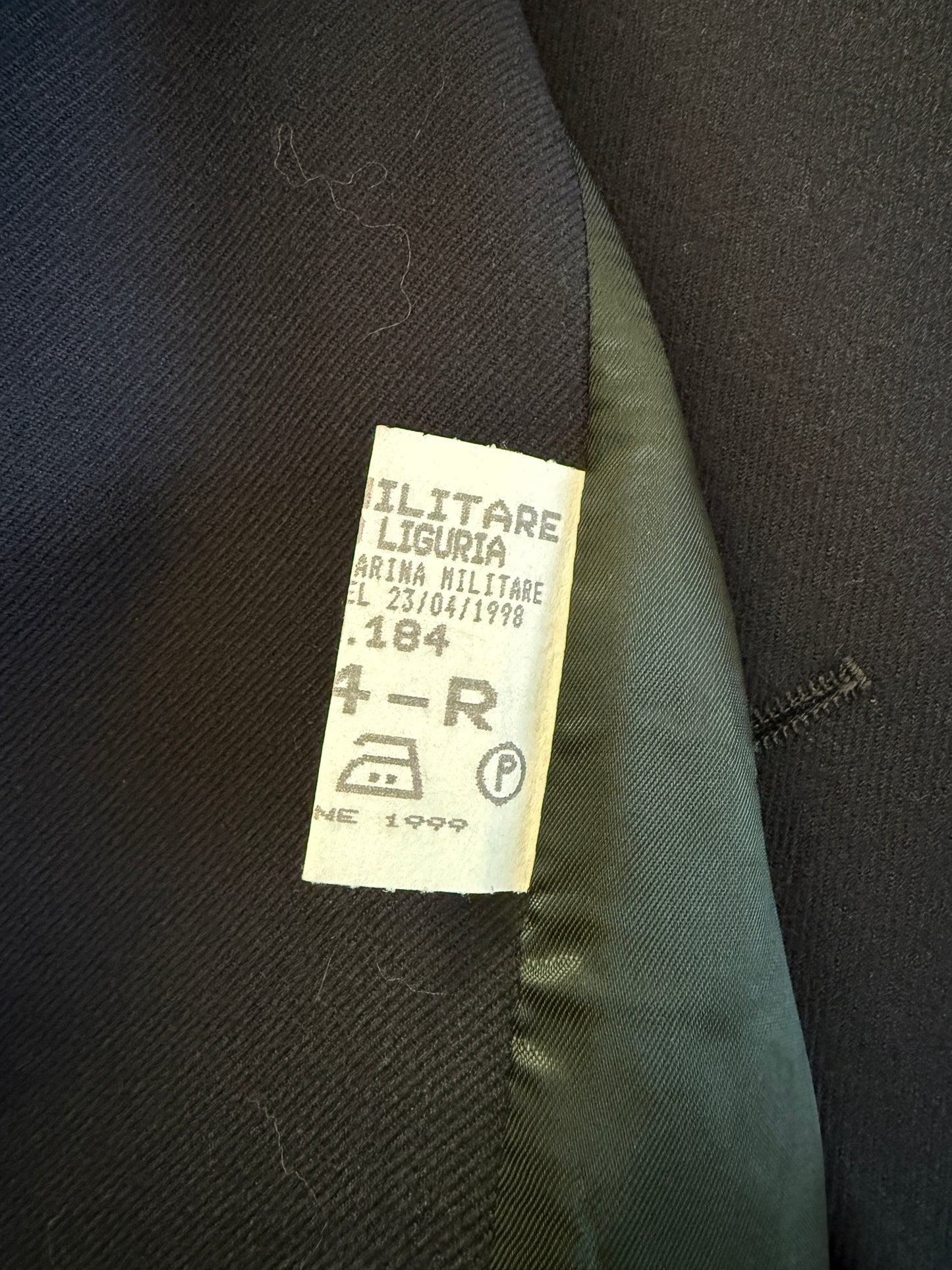 Navy blazer Marina Militare Italiana anni ‘90 - tg. 48/50