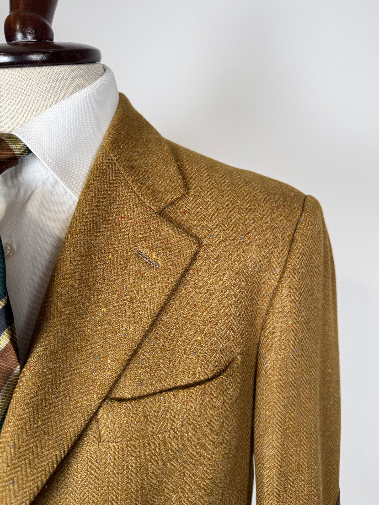 Giacca anni '90 100% cashmere donegal tess. Loro Piana - tg. 50/52