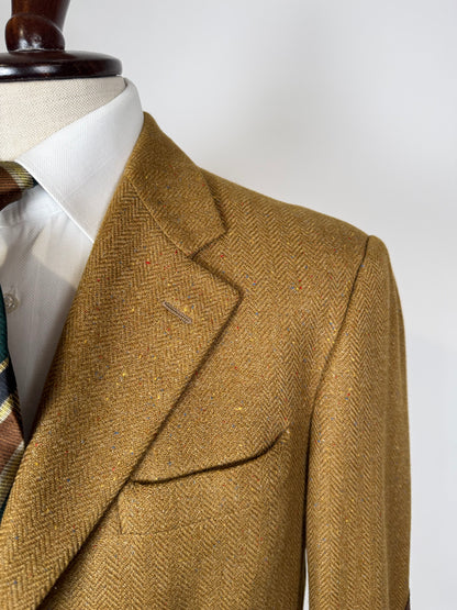 Giacca anni '90 100% cashmere donegal tess. Loro Piana - tg. 50/52