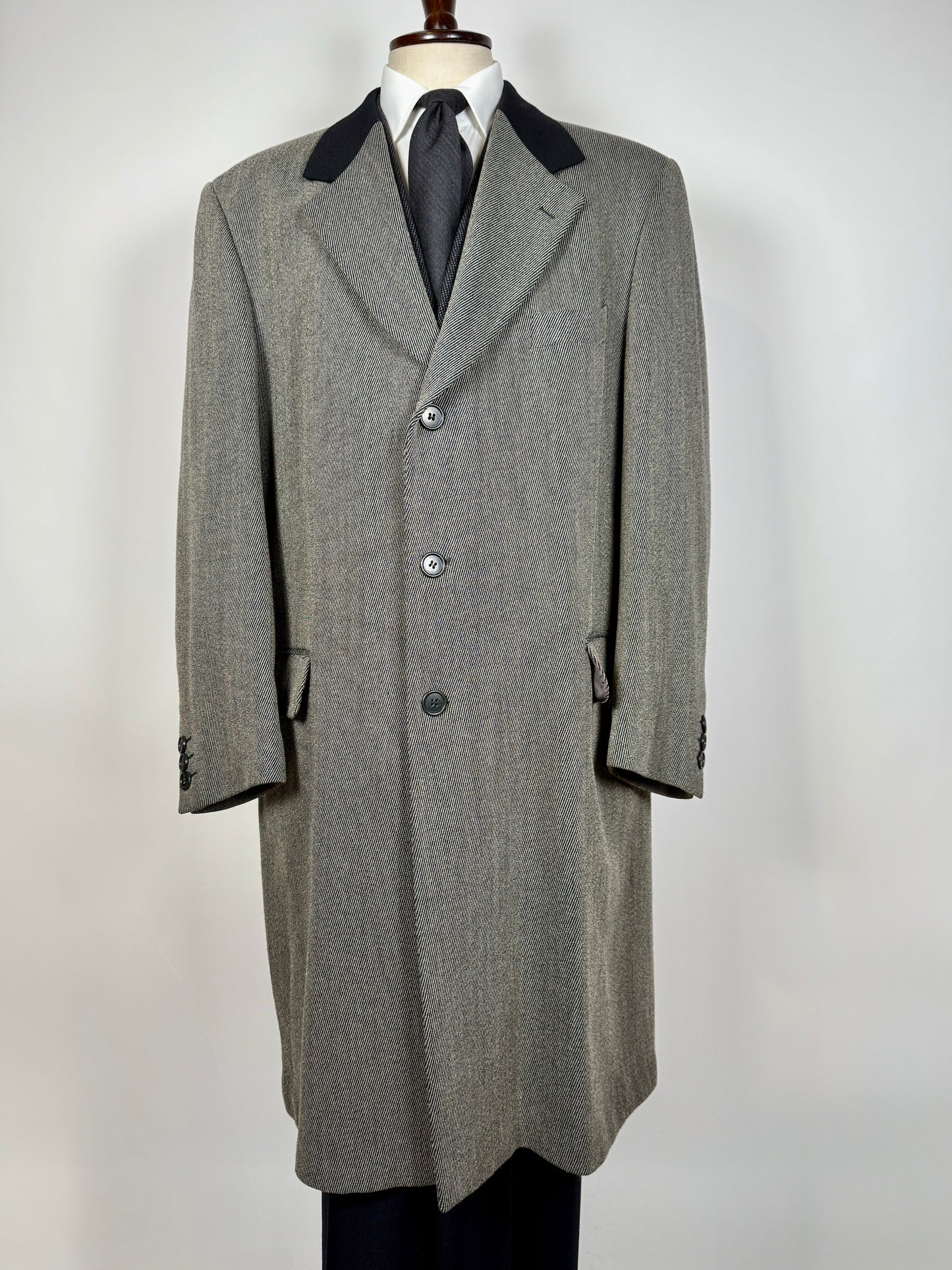 Cappotto soprabito in stile covert coat - tg. 56-58