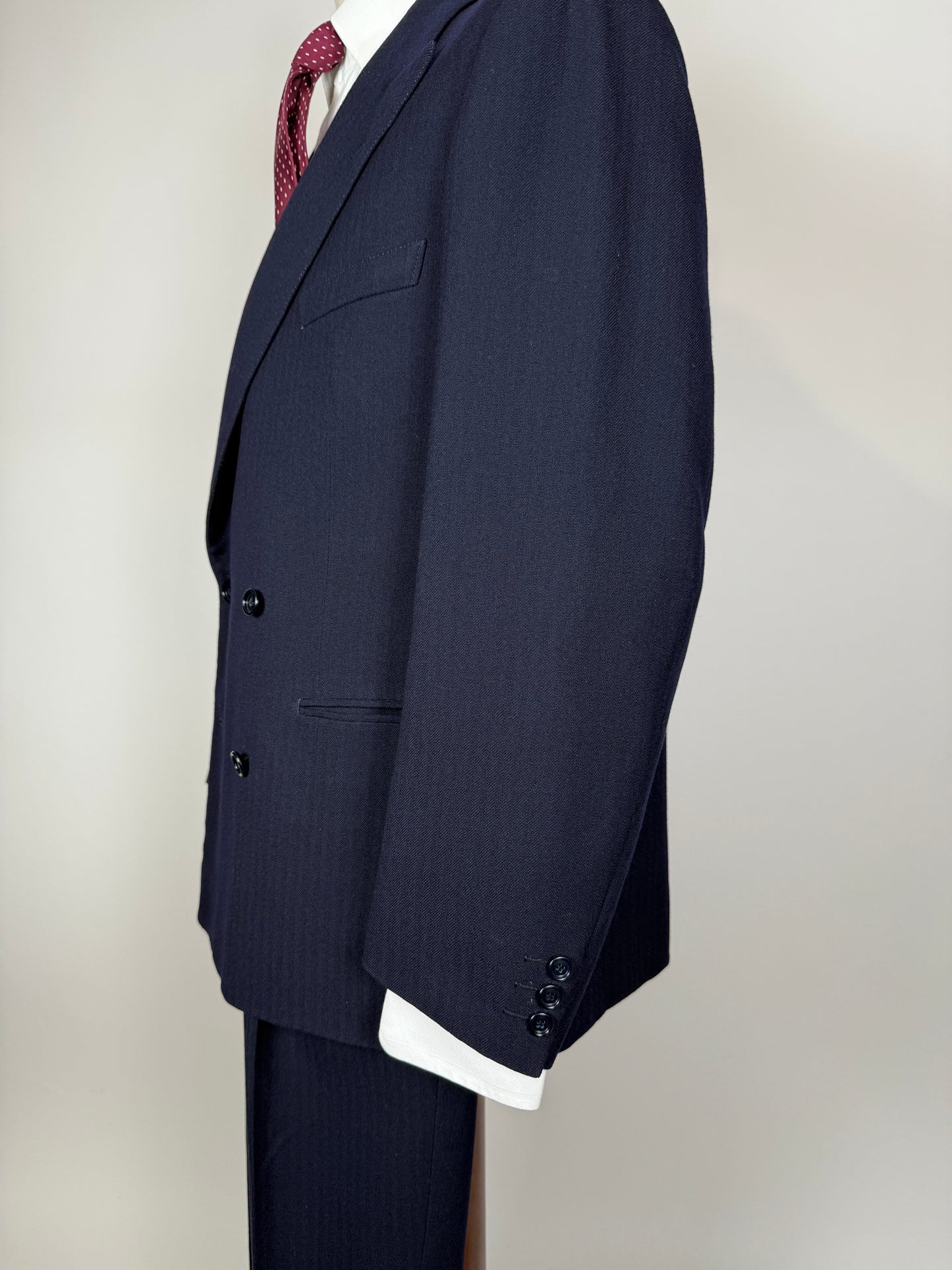 Completo sartoriale anni ‘50 doppiopetto - tg. 50/52