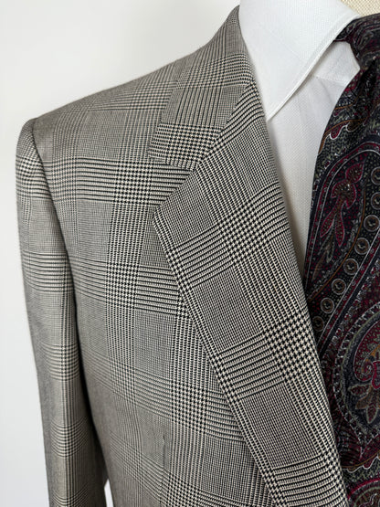 Giacca Brioni principe di Galles lana e seta - tg. 56