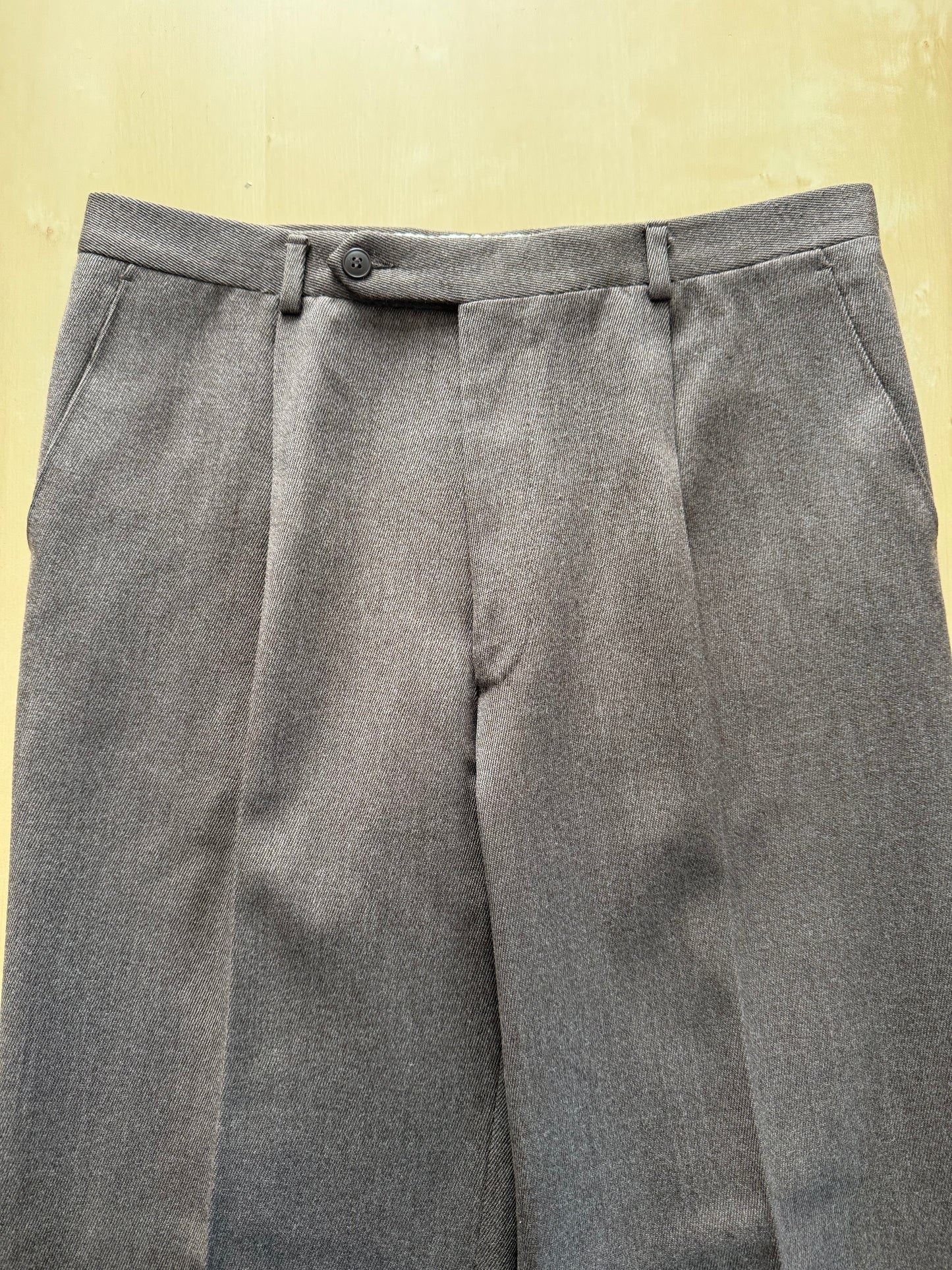 Pantaloni anni ‘80 covert marrone tabacco - tg. 48/50