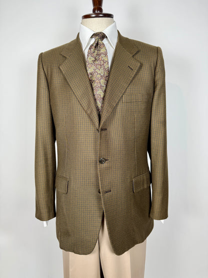 Giacca Burberrys in puro cashmere pettinato pied-de-poule - tg. 50/52