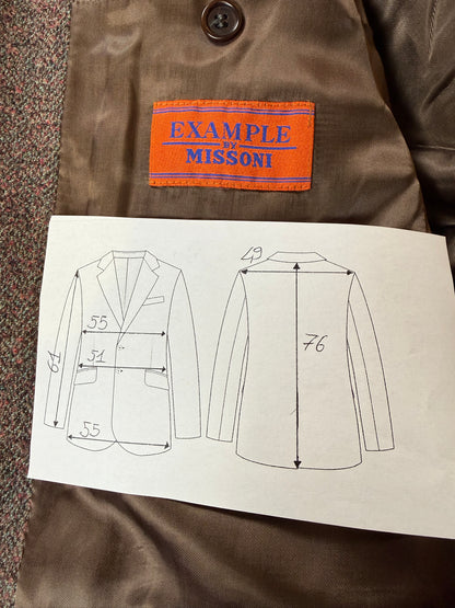 Giacca Missoni Example in tweed bouclé lilla - tg. 48/50