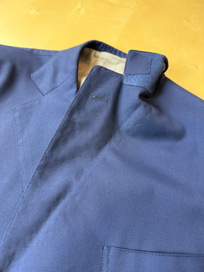 Giacca sartoriale in fresco lana blu - tg. 50/52