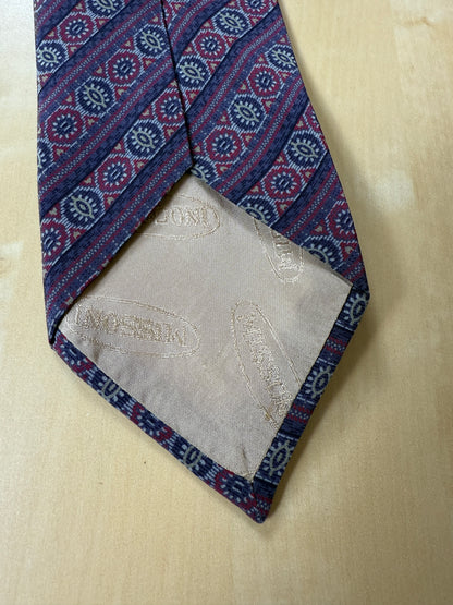 Cravatta Missoni geometrica viola lilla