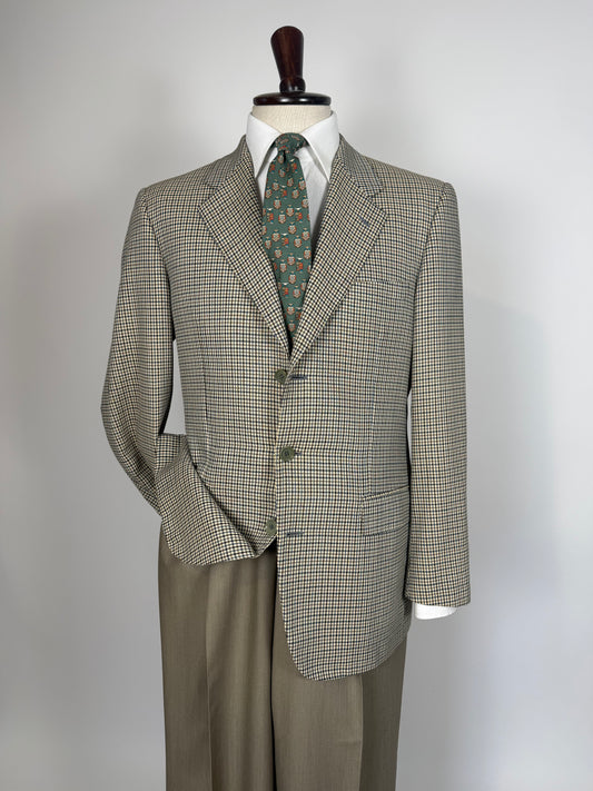 Giacca estiva Pierre Cardin anni '90 super twist quadretti - tg. 50