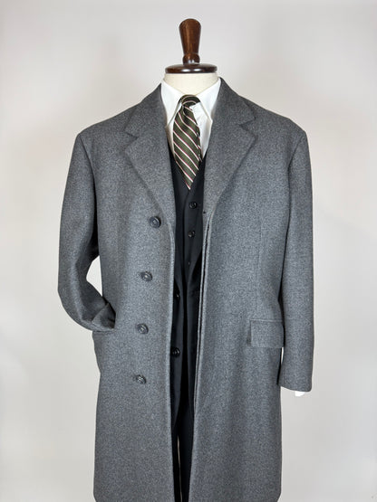 Cappotto sartoriale grigio anni '60 - tg. 46-48