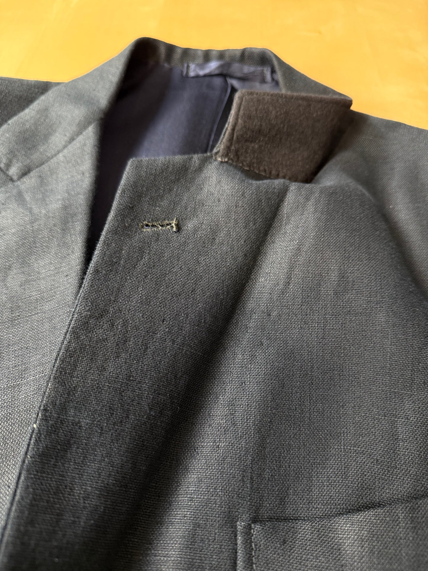 Giacca sartoriale in lino con fodera in seta - tg. 48/50