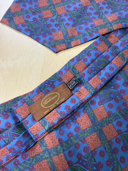 Ascot Borbonese blu e ruggine